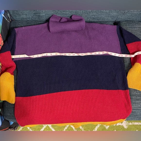 1980s Turtleneck Sweater Dress 1990s (ModCloth) - Picture 7 of 7